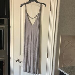 Project Social T Black and White Striped Top